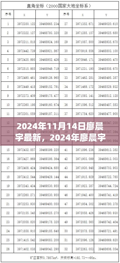 廖晨宇成长轨迹揭秘，最新动态与未来展望（2024年）