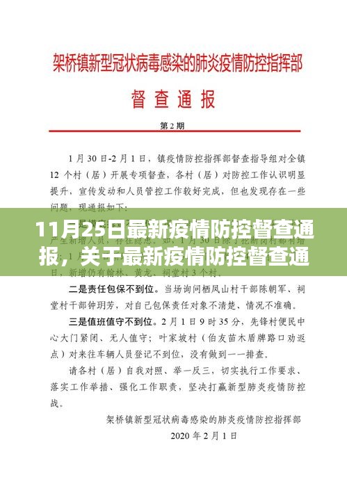 聚焦要点解读，最新疫情防控督查通报分析（11月25日版）
