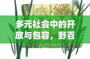 多元社会中的开放与包容，野百合也有春天探索之旅
