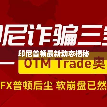 印尼普顿最新动态揭秘