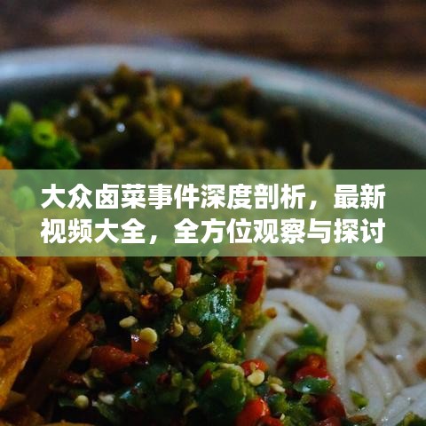 大众卤菜事件深度剖析，最新视频大全，全方位观察与探讨