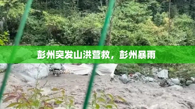 彭州突发山洪营救，彭州暴雨 